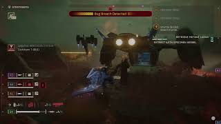 Last Second Extraction! 🚀 Bug Breach Chaos in Helldivers 2 @BRKtaino