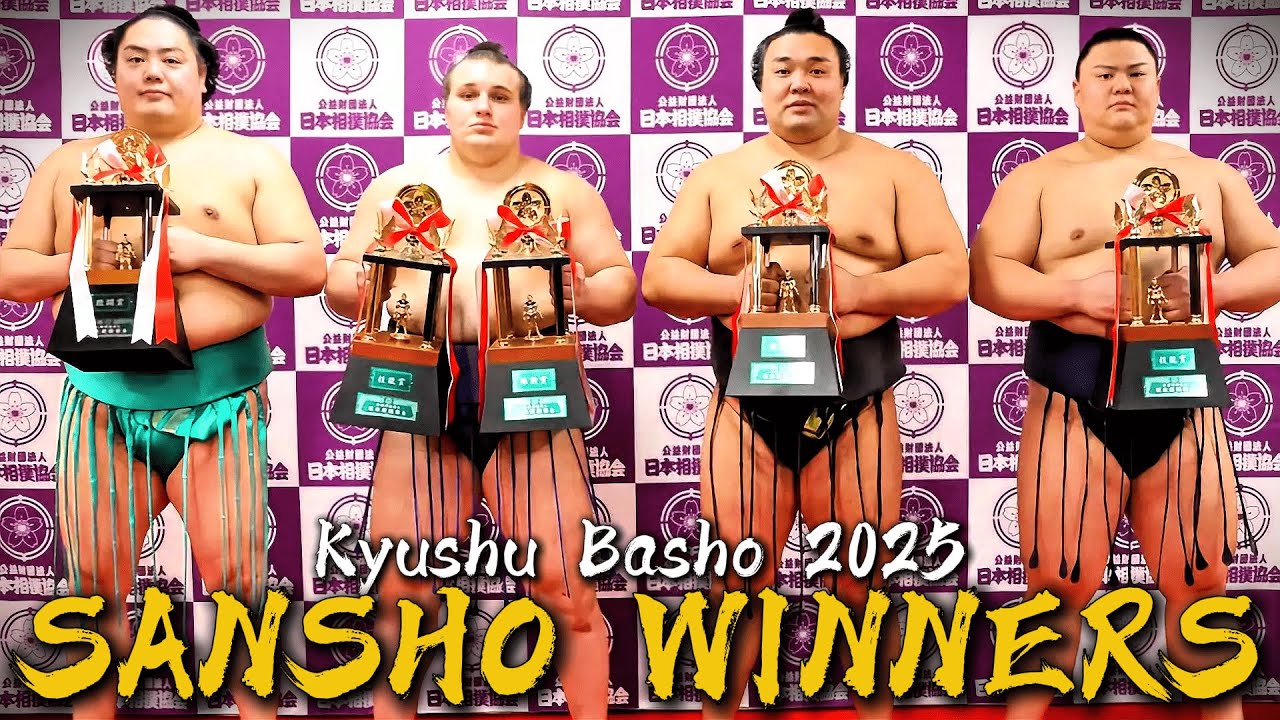 Aonishiki, Yoshinofuji, Ichiyamamoto & Kirishima – Kyushu 2025 Sansho Winners