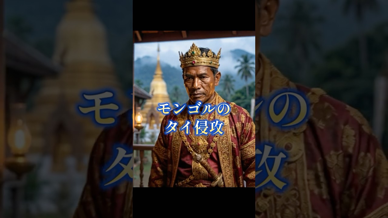 （Short版）モンゴルのタイ侵攻 #shorts ,#歴史