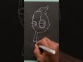 DIBUJANDO A DEADPOOL JR #short #drawing #art #drawingvideo #deadpool #superheroes (ARTE IMPROVISADO)