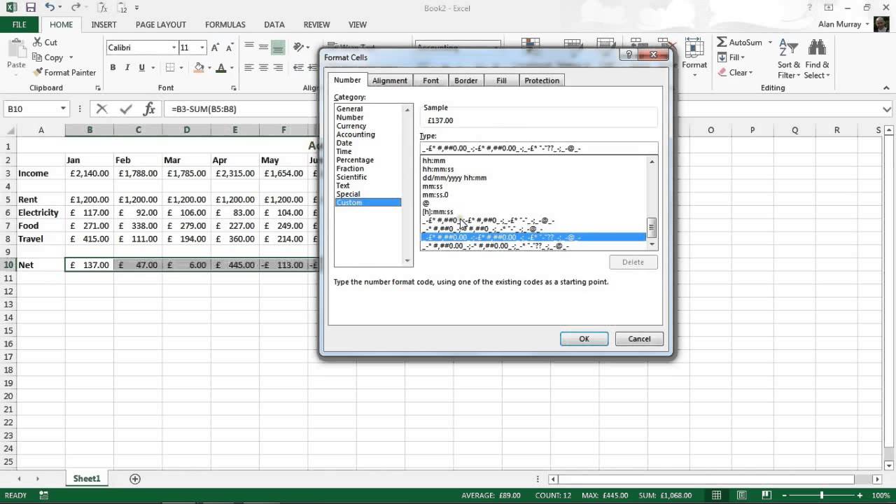 Change Negative To Positive Number In Excel / How to Make Negative