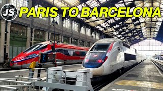 Paris to Barcelona | First Class High Speed Train Trip