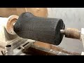 Burning Wood  Something Unexpected Happened to a Mesmerizing Design on the Lathe
