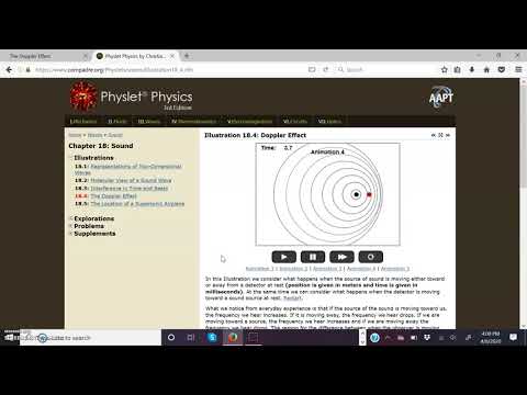 Doppler Shift Screencast