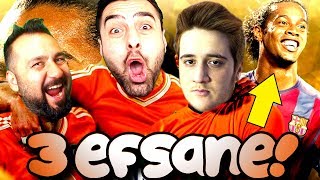 TAKIMDA 3 EFSANE VAAAR ! İNANILMAZIZ BEYLEER ! PES 2018 EKİP