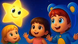Twinkle Twinkle Little Star | Cute 3D Nursery Rhyme for Kids | Colorful Baby Song | Blessy Kids