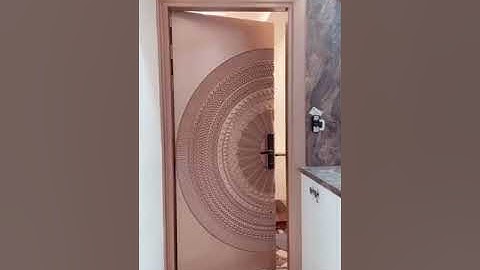 3d Main door, HDHMR woodworking, CNC Router cutting, Modern look home furniture