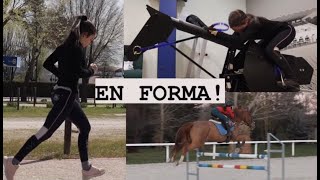 CABALLO MECÁNICO , estar BIEN FÍSICAMENTE | Mucho DEPORTE