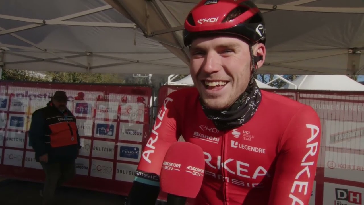 David Dekker - Interview at the start - Kuurne-Brussel-Kuurne 2023