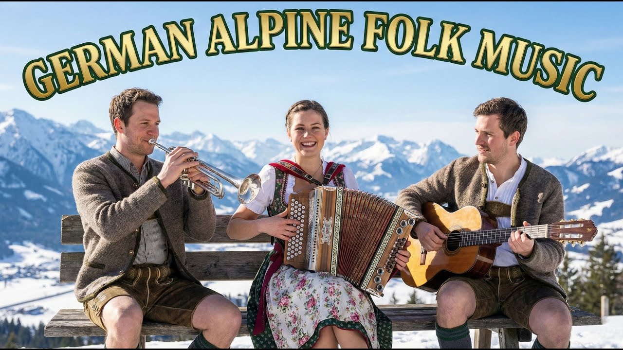 🎷🏔 German Alpine Folk Music — Traditional Volksmusik & Schlager Compilation 🎶