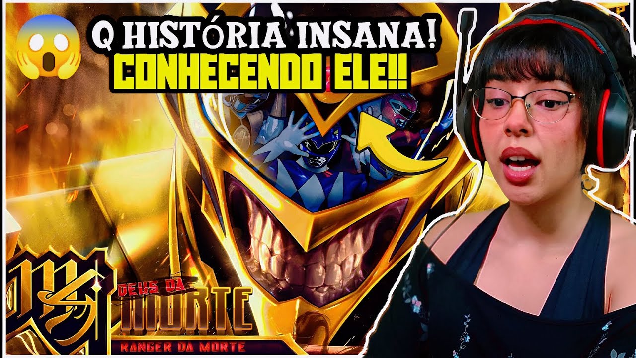 (REFRÃO MUITO FOD4!!🔥) Ranger da Morte (Power Rangers) - Deus da Morte - M4rkim | React