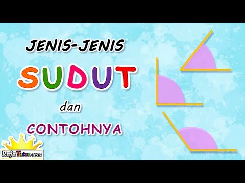 Belajar Matematika Mengenal Jenis Jenis Sudut - sudut lancip, siku-siku, tumpul | Kelas 3 SD