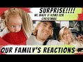 We flew across the ocean and SURPRISED our families for Christmas!! | Their REACTIONS