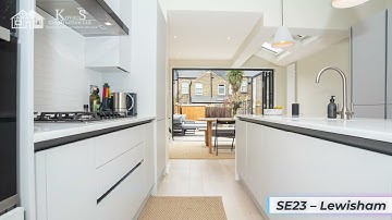 Side return extension, garden remodelling in Lewisham, South East London