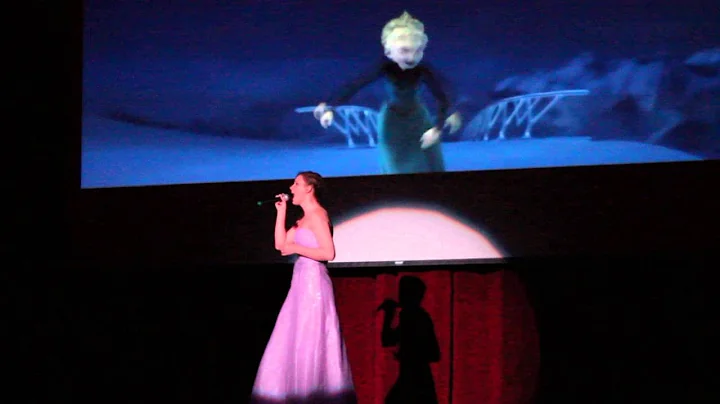 Emily Ouellette singing "Let It Go"