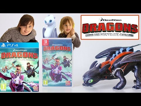 [SWITCH & PS4] Test de DRAGONS L'aube des Nouveaux Cavaliers - Studio Bubble Tea Gaming