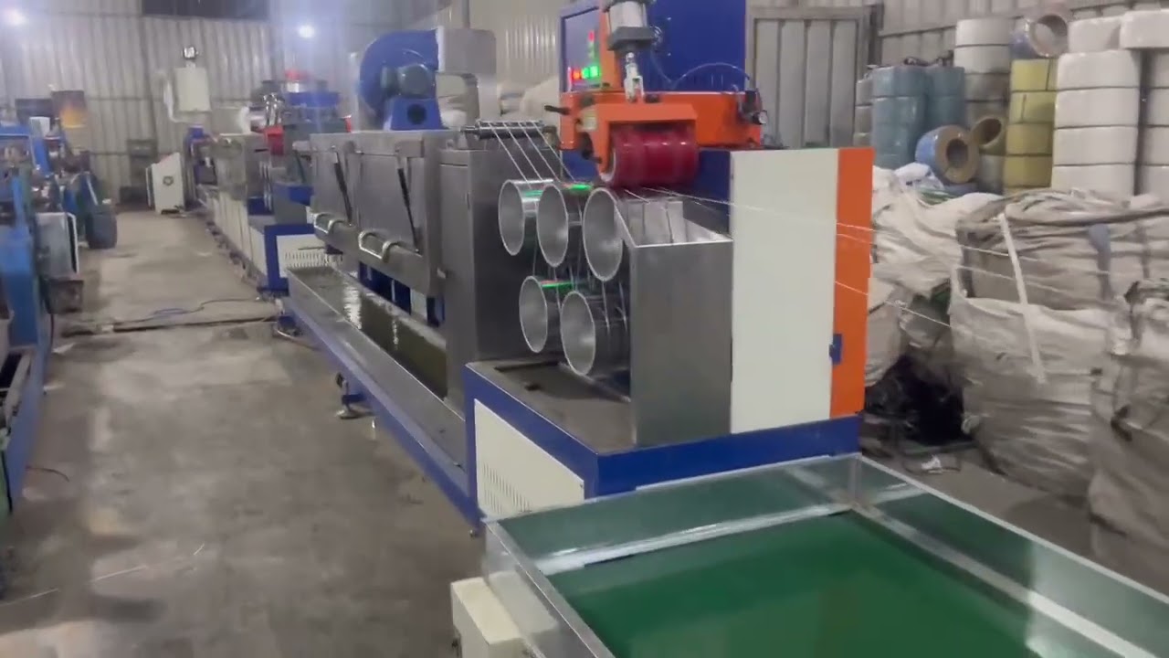pp a four packing belt production line