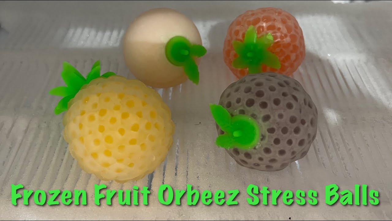 Frozen Fruit Orbeez Stress Balls 