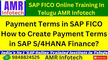 Payment Terms in SAP FICO | How to Create Payment Terms in SAP S/4HANA Finance?