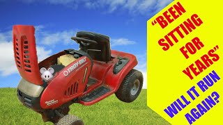 OLD TROY BILT HAS BEEN SITTING FOR YEARS🐭