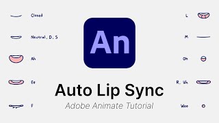 How to use Auto Lip Sync - Adobe Animate CC Tutorial