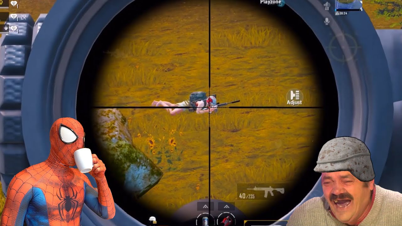 SPIDER MAN TROLLING SNAKE MODE😂😇 PUBG Mobile