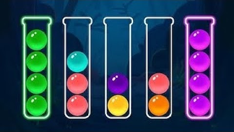 IMPOSSIBLE BALL SORT PUZZLE LEVEL OF THE GAME 