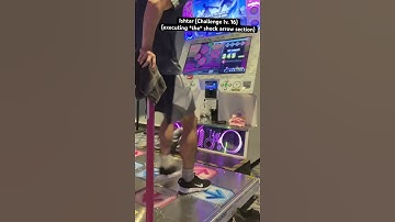 Executing *the* shock arrow section of Ishtar’s Challenge chart #gaming #ddr #arcade #ddra3