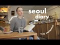 winter in Seoul vlog ☕️ stationary, kbeauty &amp; clothes shopping, cute cafe&#39;s and snow