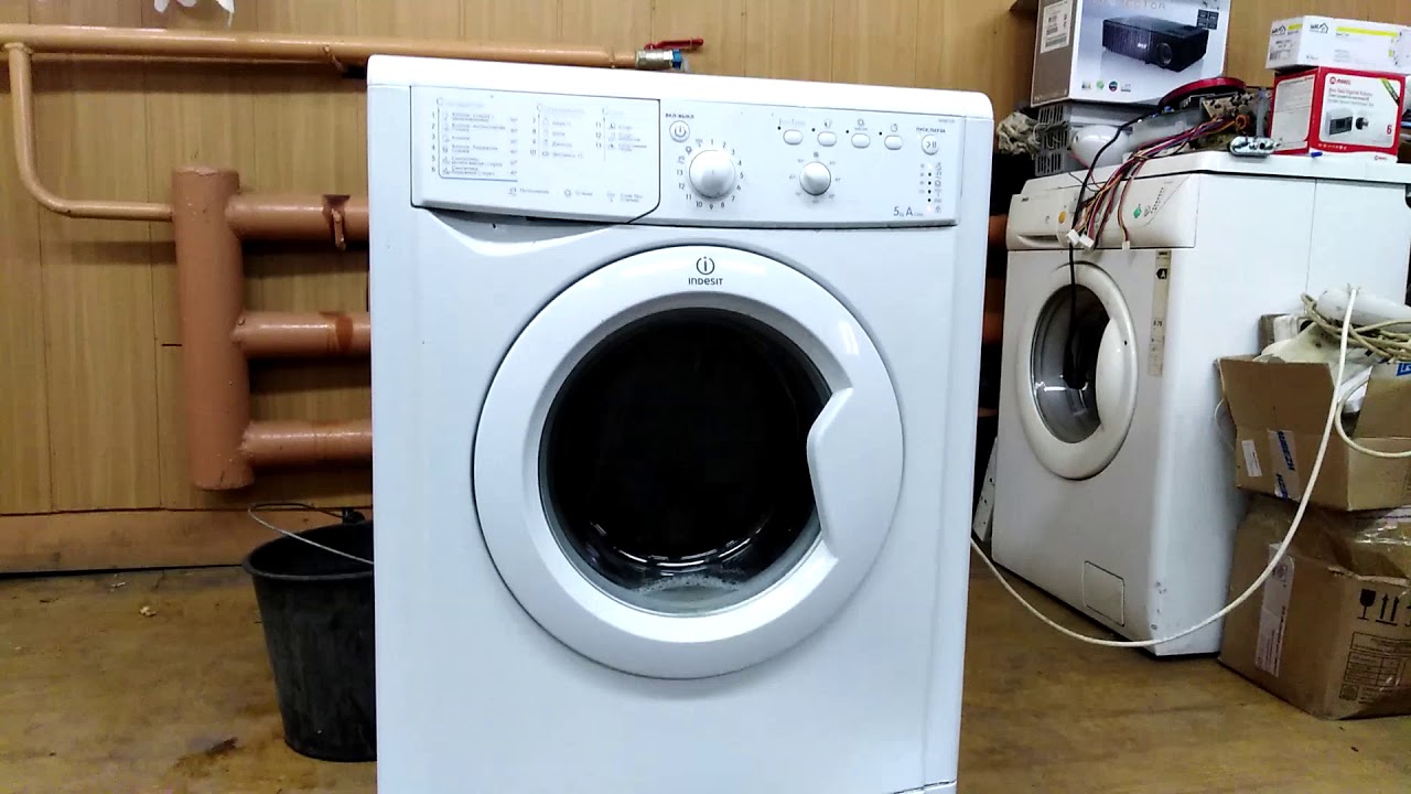 Инструкция для стиральной машины Indesit W105TX