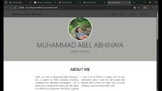 Famous UTS WEB PROGRAMMING Profile