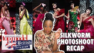 ANTM British Invasion: Episode 9 Silkworm Photoshoot Elimination Recap By Annaliese ANTM British Invasion: Episode 9 Silkworm Photoshoot Elimination Recap By Annaliese