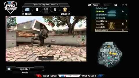 MLG - OpTic vs Impact - Third Map (CTF Raid)