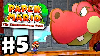 Hooktail Boss Fight! - Paper Mario: The Thousand-Year Door - Gameplay Walkthrough Part 5