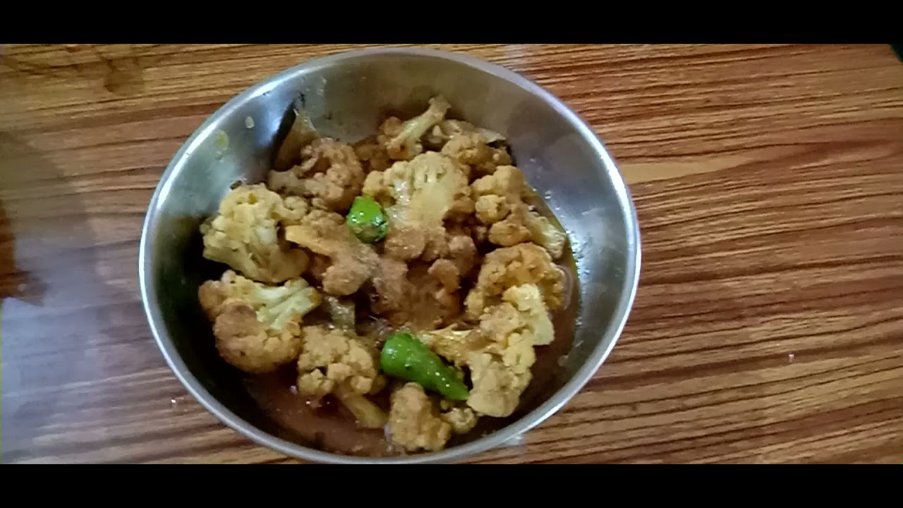 Alu and Cauliflower veg recipes YouTube