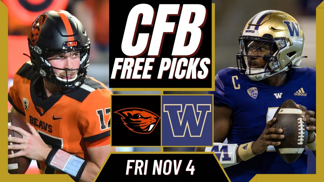 Oregon State vs. Washington prediction, odds: 2022 Week 10 ...