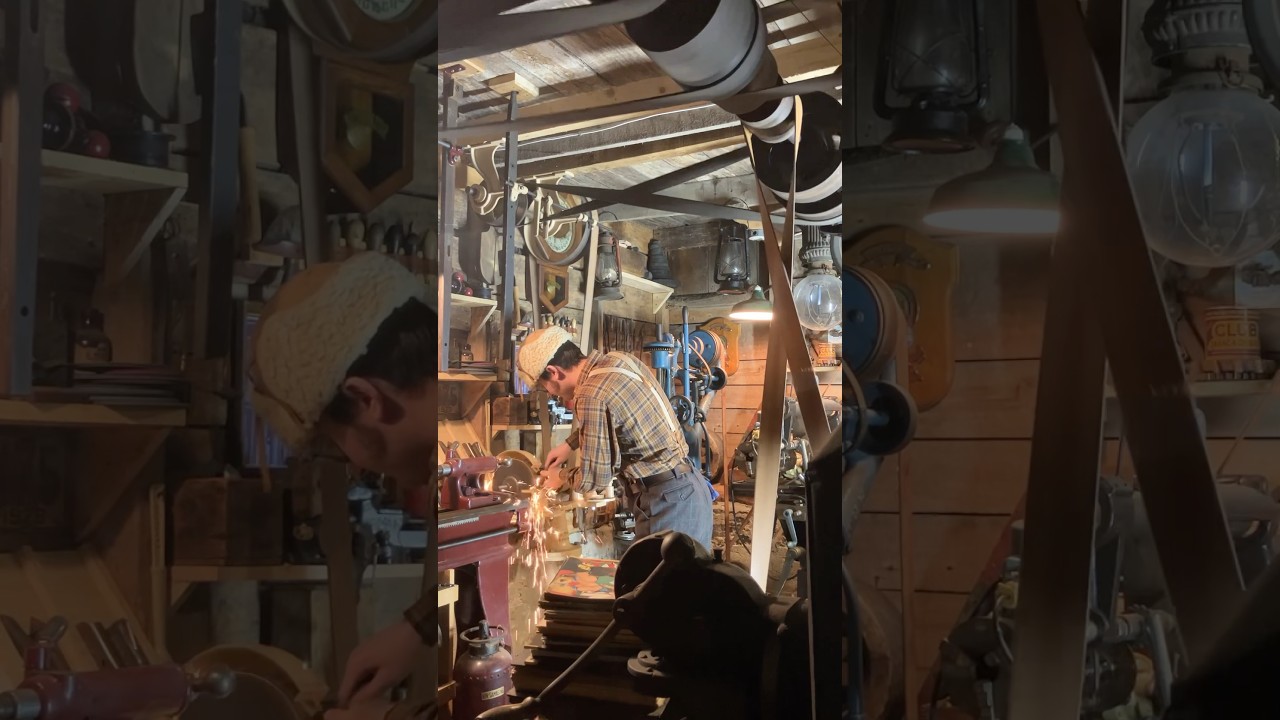 Шлифовка стамесками с плоским ленточным приводом