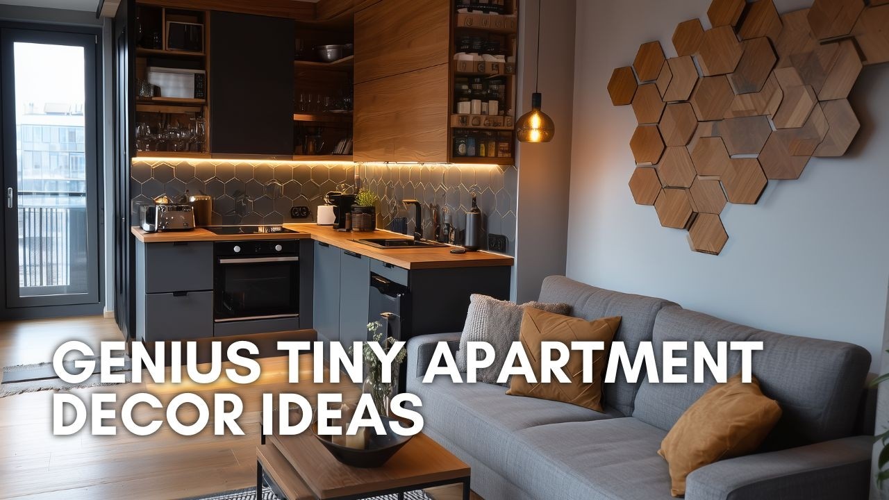 Genius Tiny Apartment Decor Ideas to Maximize Space and Storage - YouTube