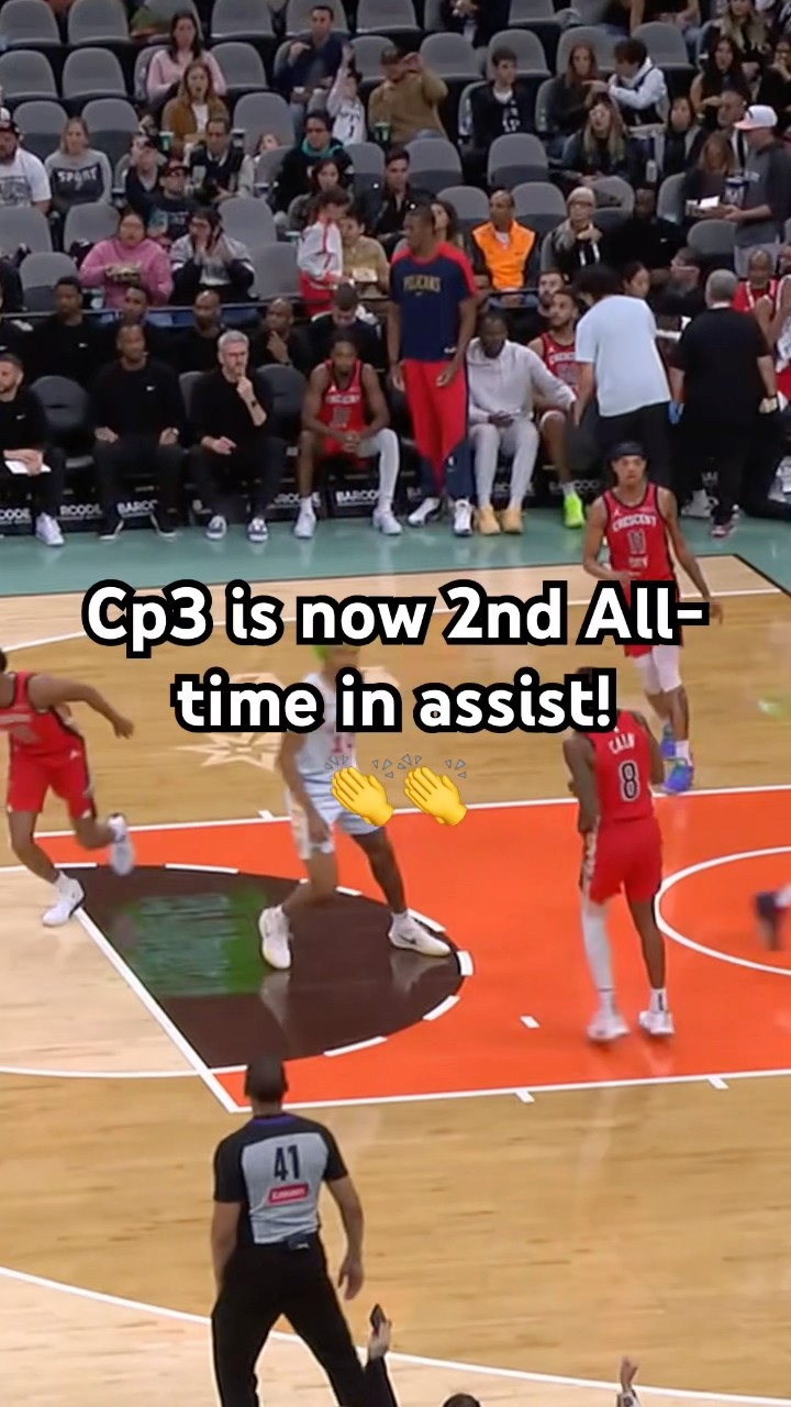 Chris Paul Passes Jason Kidd \u0026 is now 2nd on the All-Time assist list. ??|#Shorts