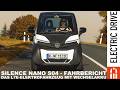 Silence Nano S04 - DAS L7e Elektrofahrzeug (80 km/h) mit Wechselakku im ersten Test | Electric Drive