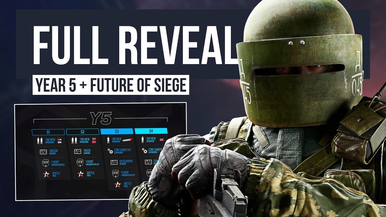 FULL YEAR 5 CONTENT REVEAL STREAM | Rainbow Six Siege - YouTube