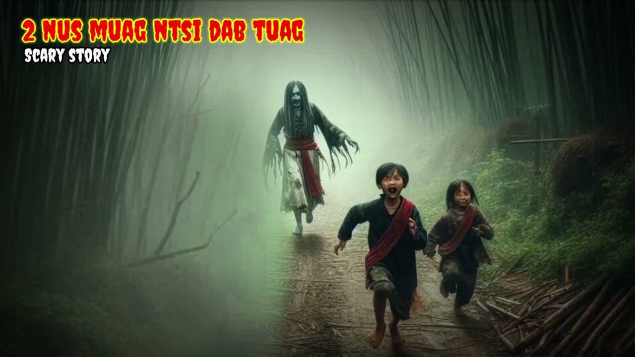 Dab neeg 2 nus ntsib Dab tuag Scary stories 