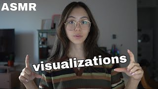 ASMR Visualizations (Hand and Mouth Sounds, Personal Attention)
