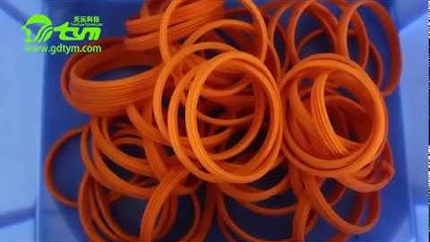 silicone automobile seal production by LSR injection molding process