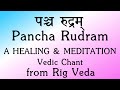Powerful pancha rudram  healing  meditation vedic chant  rig veda  sri k suresh