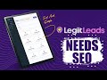 Legiit Leads - Needs SEO