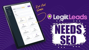 Legiit Leads - Needs SEO