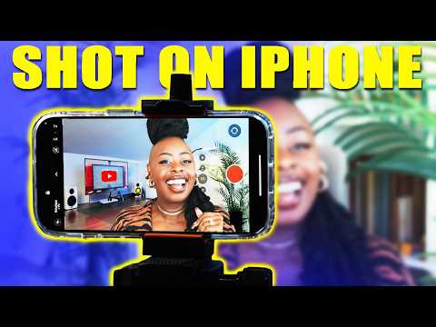 How I Shoot Pro YouTube Videos Using Just My iPhone in 2025 [No DSLR, No Storage Limits]