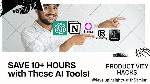 5 Free AI Tools to Save 10+ Hours Every Week ⏳ | Best AI Productivity Hacks 2025