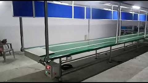 Assembly line conveyor | assembly line belt conveyor manufacturer |assembly line conveyor systems